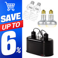 100W Basking Spot Light & 26W UVA UVB Bulb Combo Pack S928624
