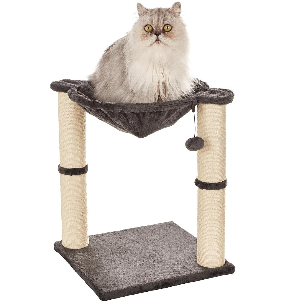 Cat Condo Tower with Hammock Bed and Scratching Posts S13902