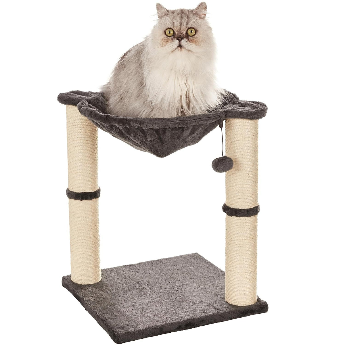 Cat Condo Tower with Hammock Bed and Scratching Posts S13902