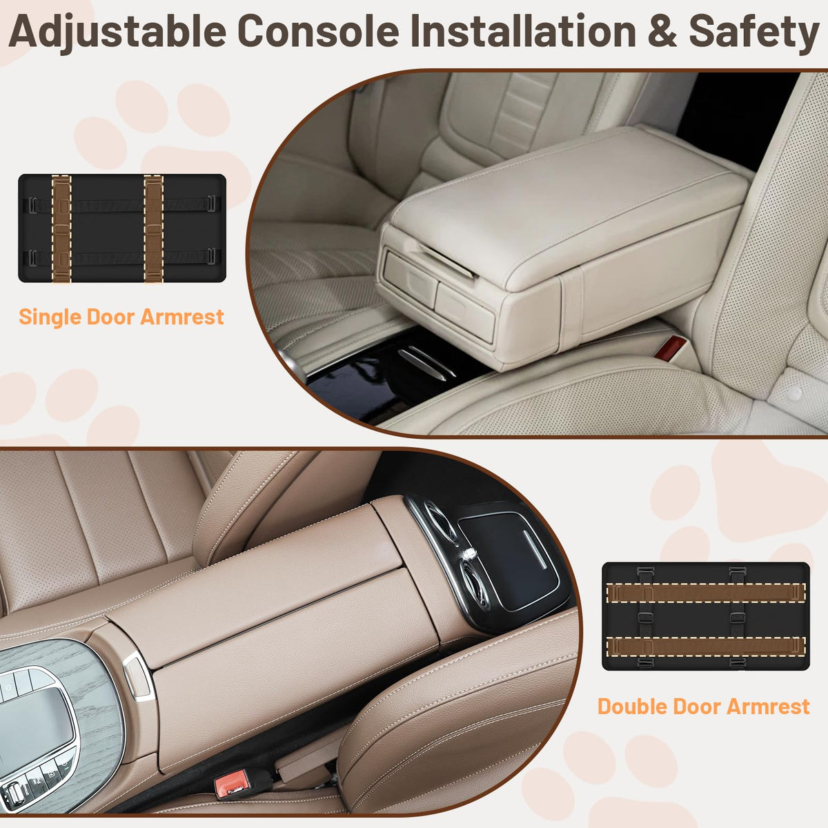 2-in-1 Dog Car Seat & Shoulder Carrier Dark Grey D8908