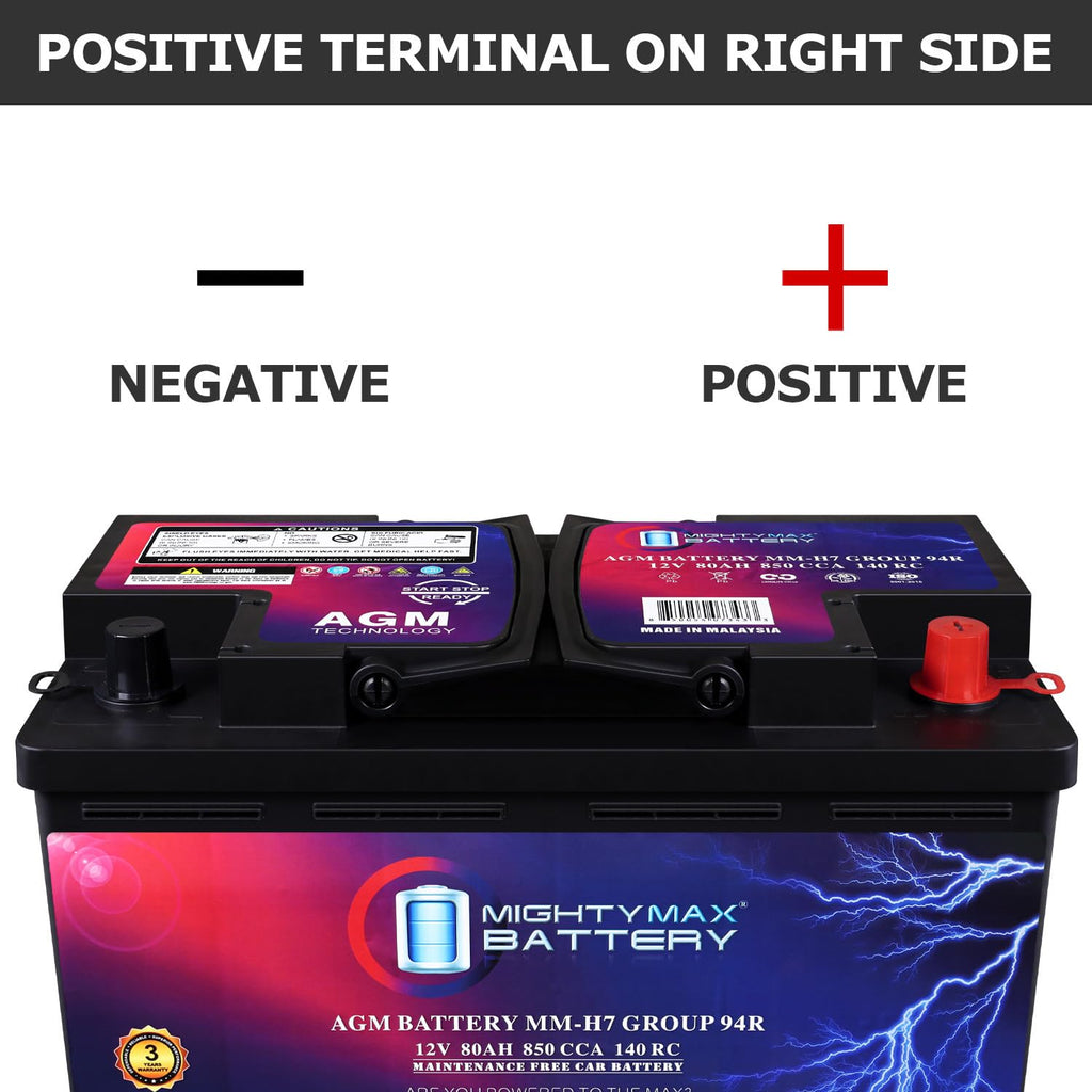 12V 80AH 850 CCA Replacement Battery T644588