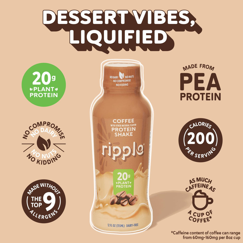 Chocolate Coffee Vegan Protein Shake 24 Pack O125