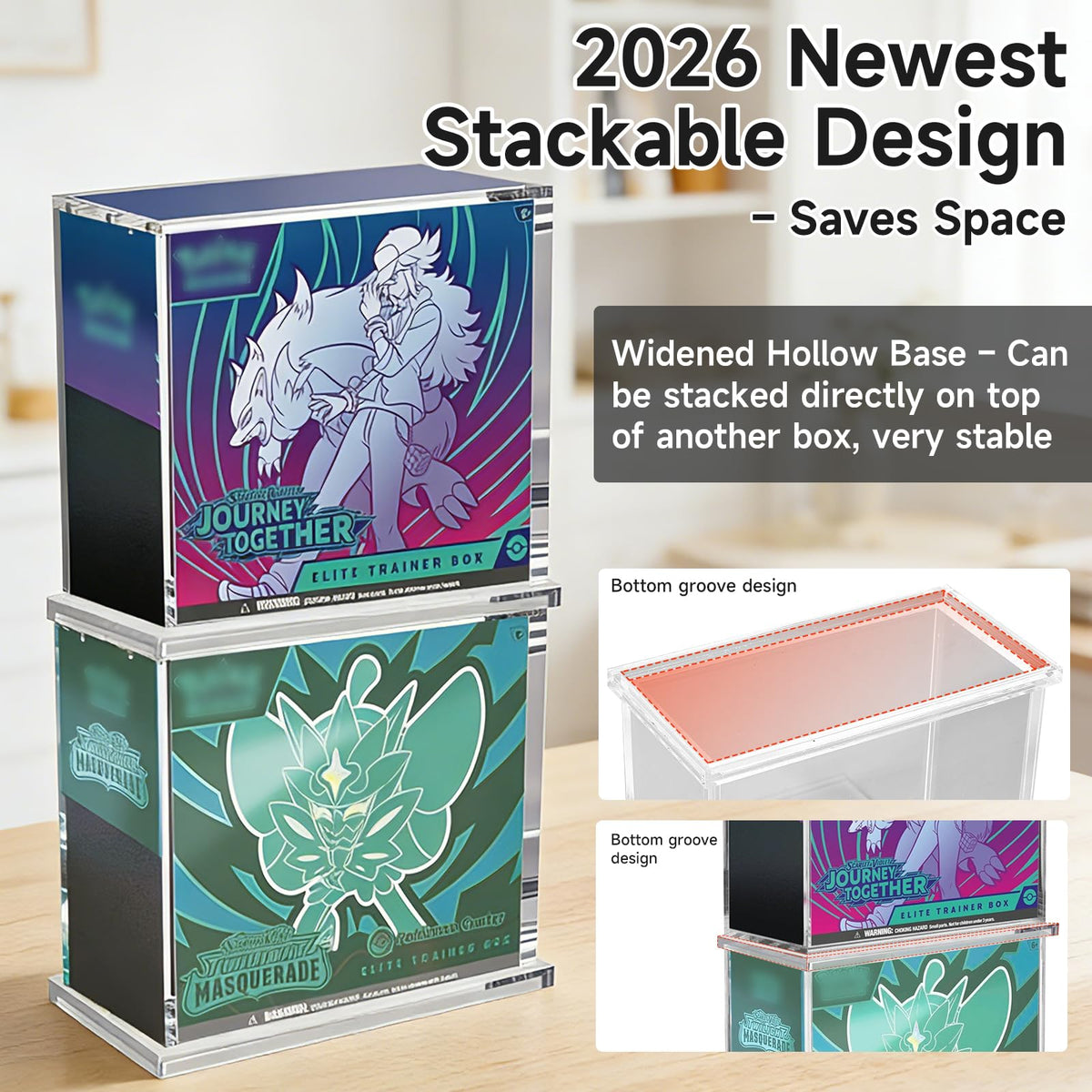 Acrylic Display Case with Locking Lid M21955