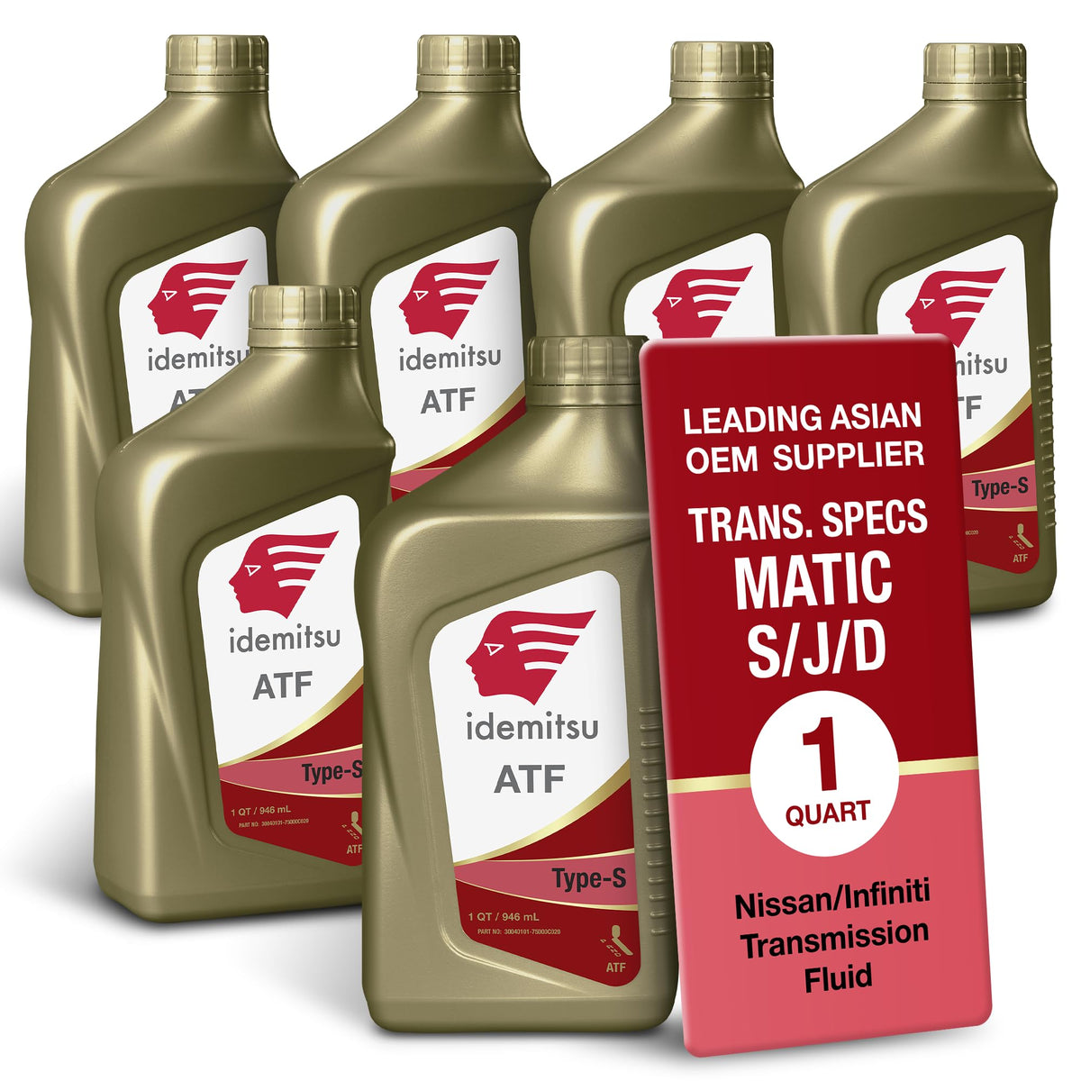 ATF Type S Transmission Fluid 1 Qt 6 Pack A9932