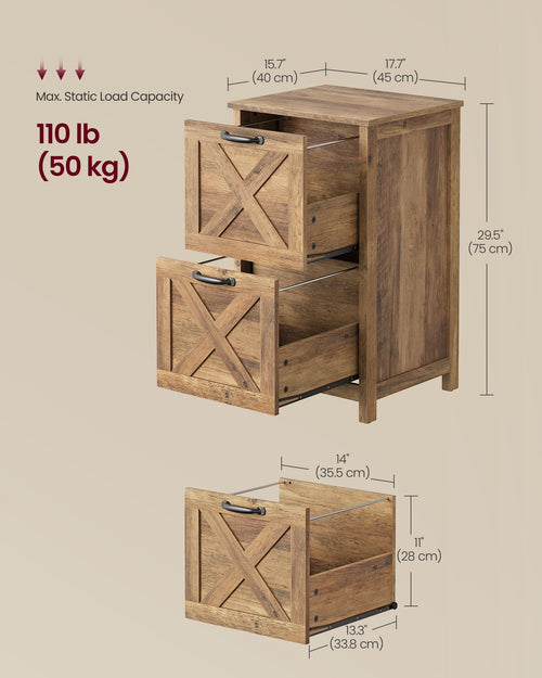 2-Drawer File Cabinet R73390