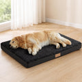Large Washable Dog Bed 36''X24'' Black Z28222