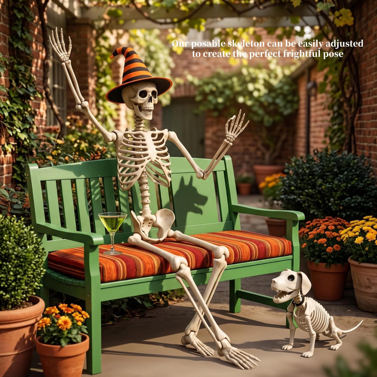 5.4FT Posable Skeleton G127