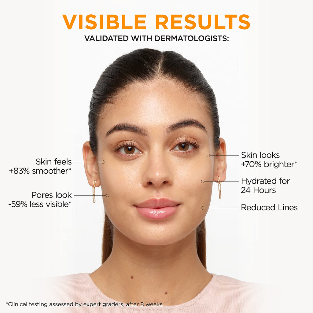 Vitamin C Brightening Face Serum with Vitamin E, Salicylic Acid, 1 oz J7333
