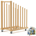Canvas Storage Rack with Wheels and Handle C93070