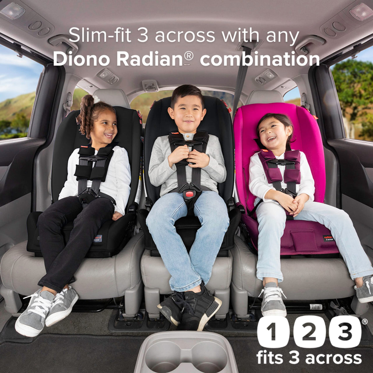 3-in-1 Convertible Car Seat and Backless Booster Car Seat H9960