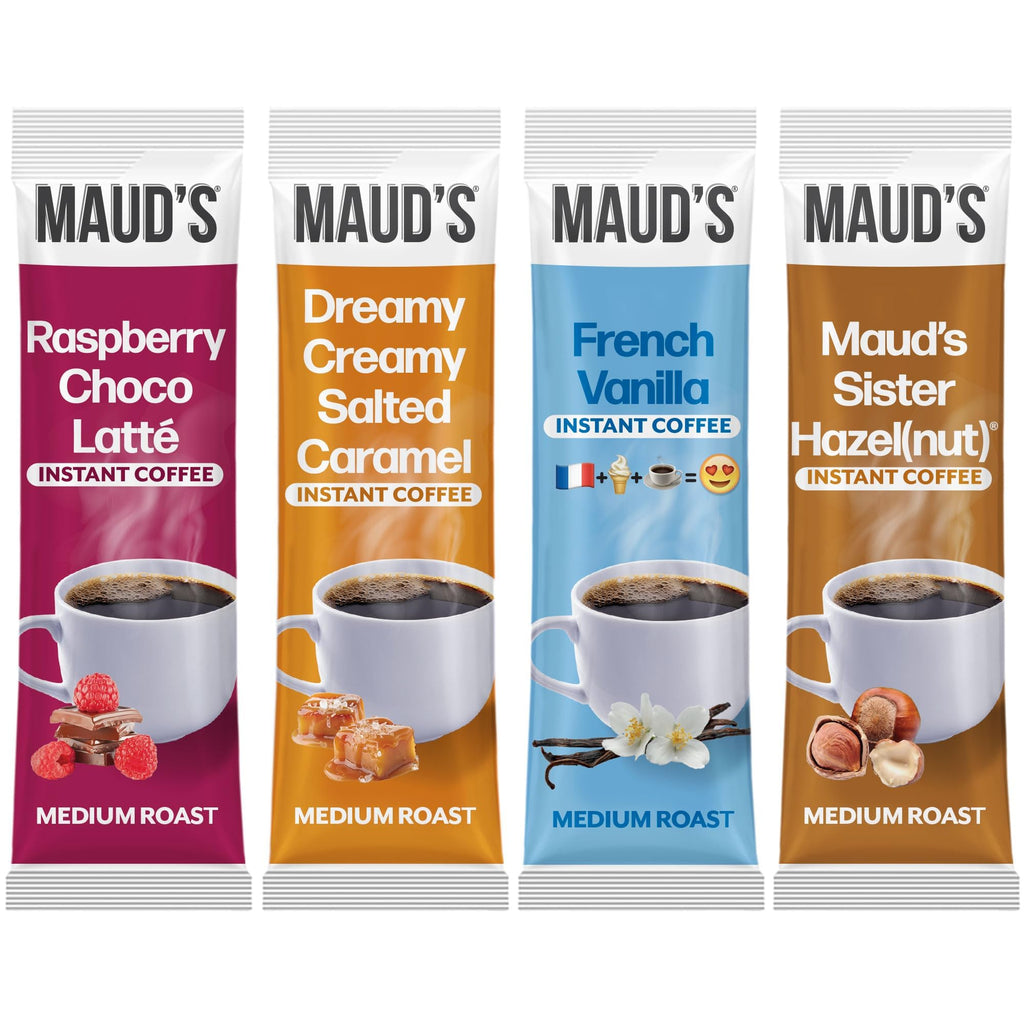 Flavored Instant Coffee Variety Pack, 24ct S121198