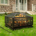 32 Inch Wood Burning Outdoor Fire Pit D951