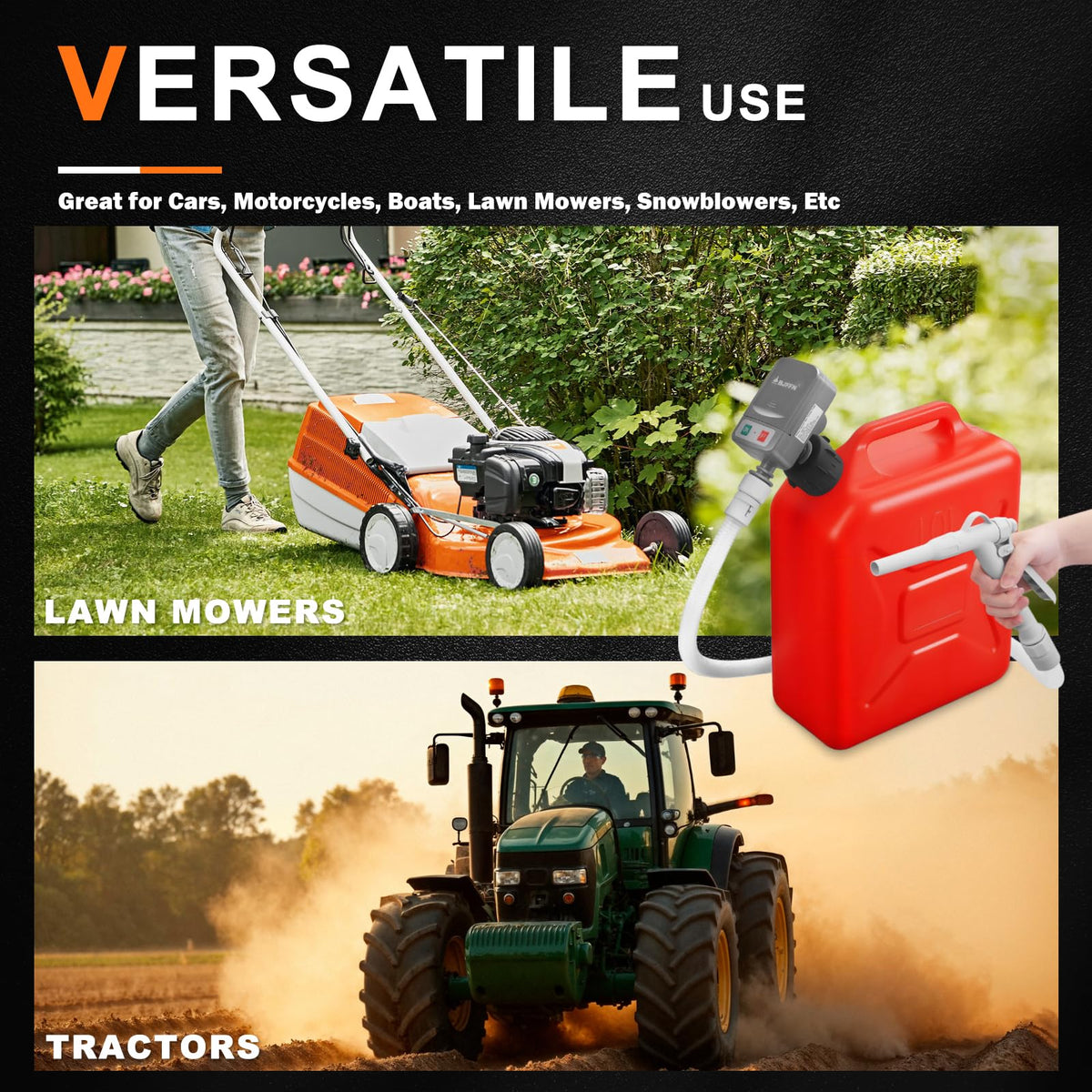 Portable Gas Can Fuel Pump R510