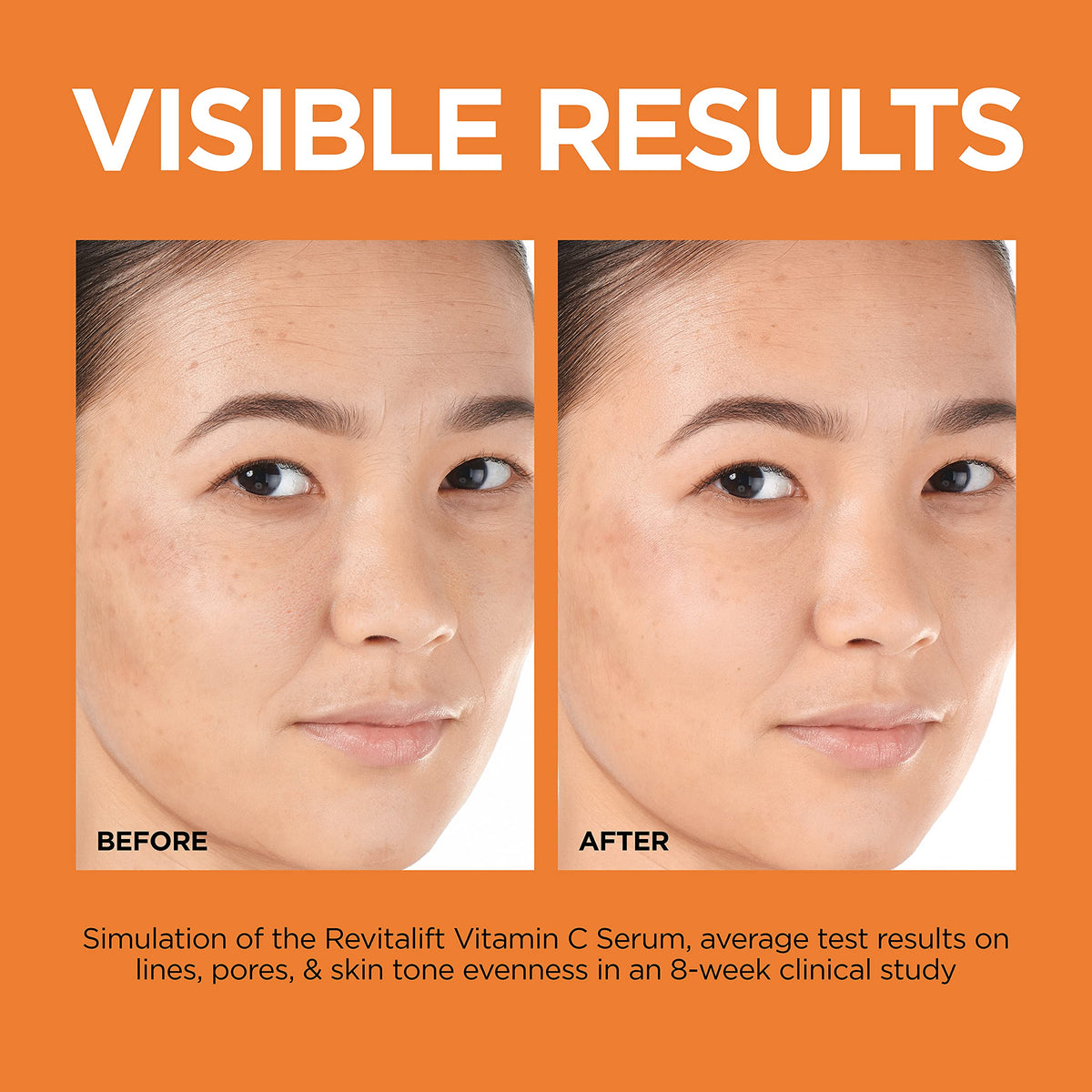 Vitamin C Brightening Face Serum with Vitamin E, Salicylic Acid, 1 oz J7333