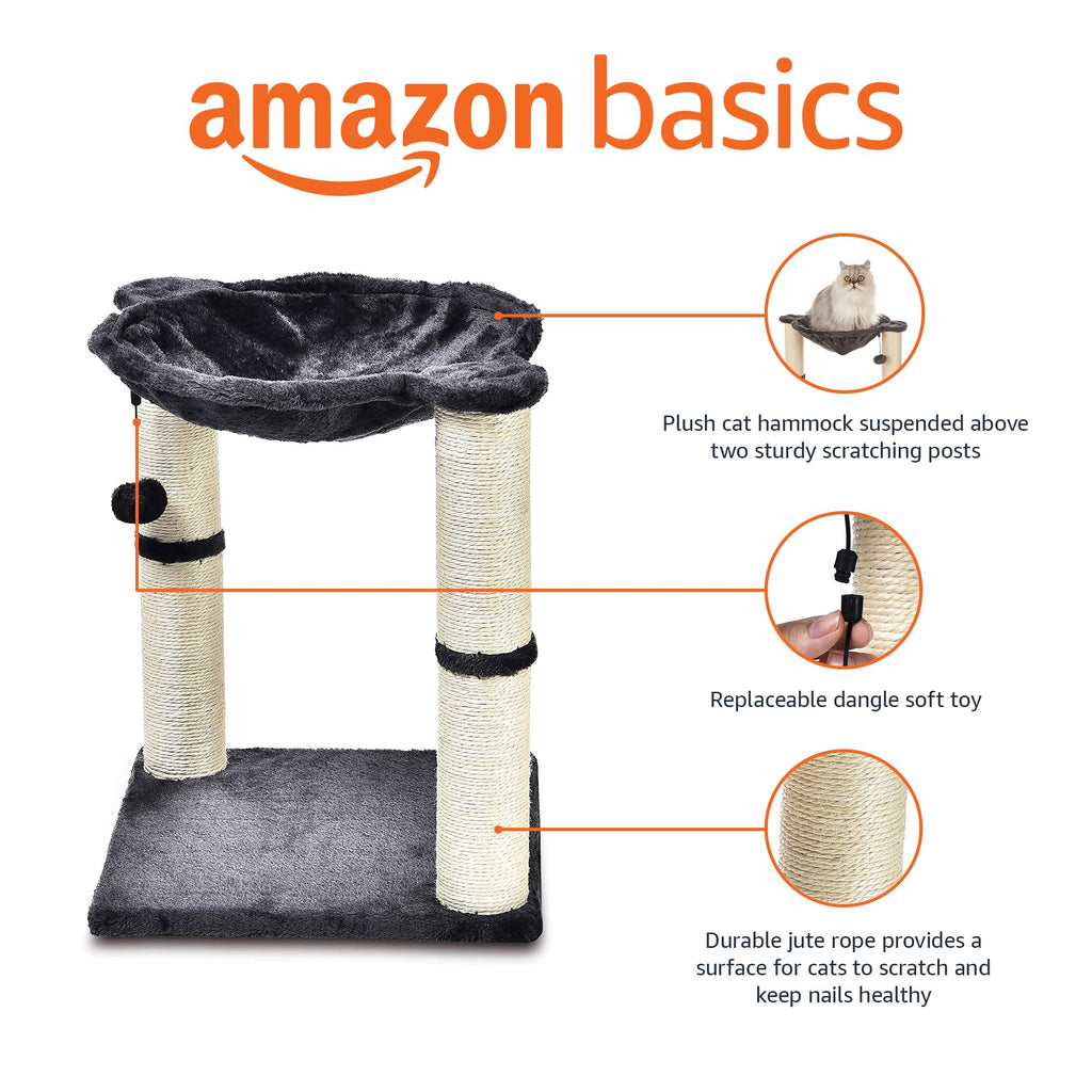 Cat Condo Tower with Hammock Bed and Scratching Posts S13902