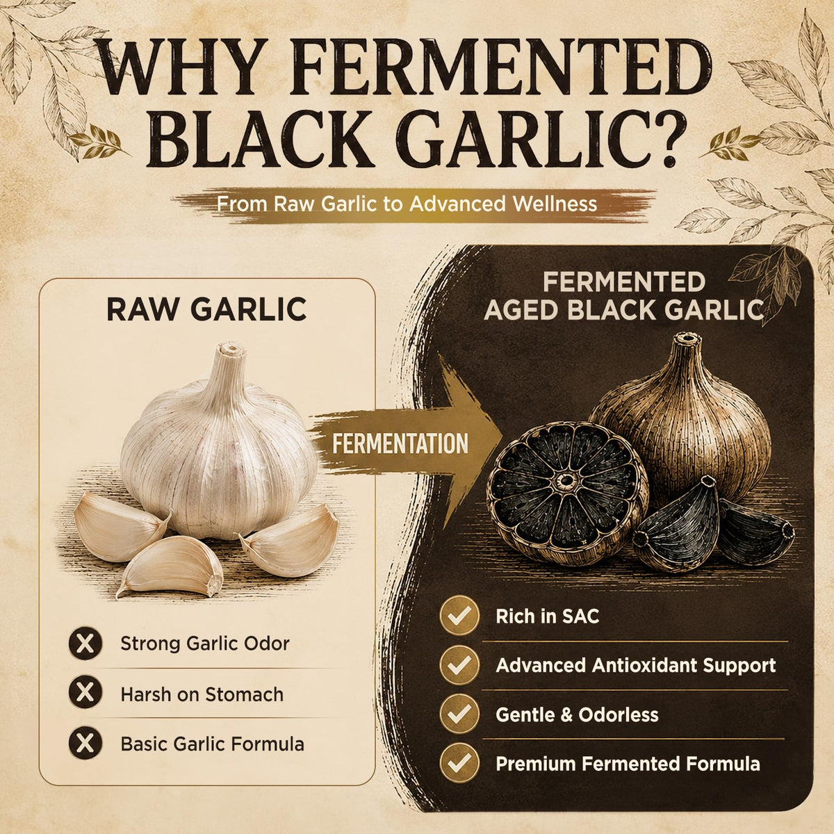 Odorless Black Garlic Extract Softgels V870421