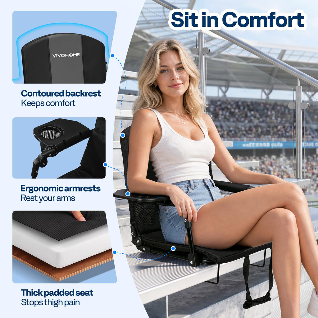 Stadium Seats with Back Support X67017