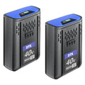 40V 6200mAh Cordless Power Tool Battery 2 Packs R972