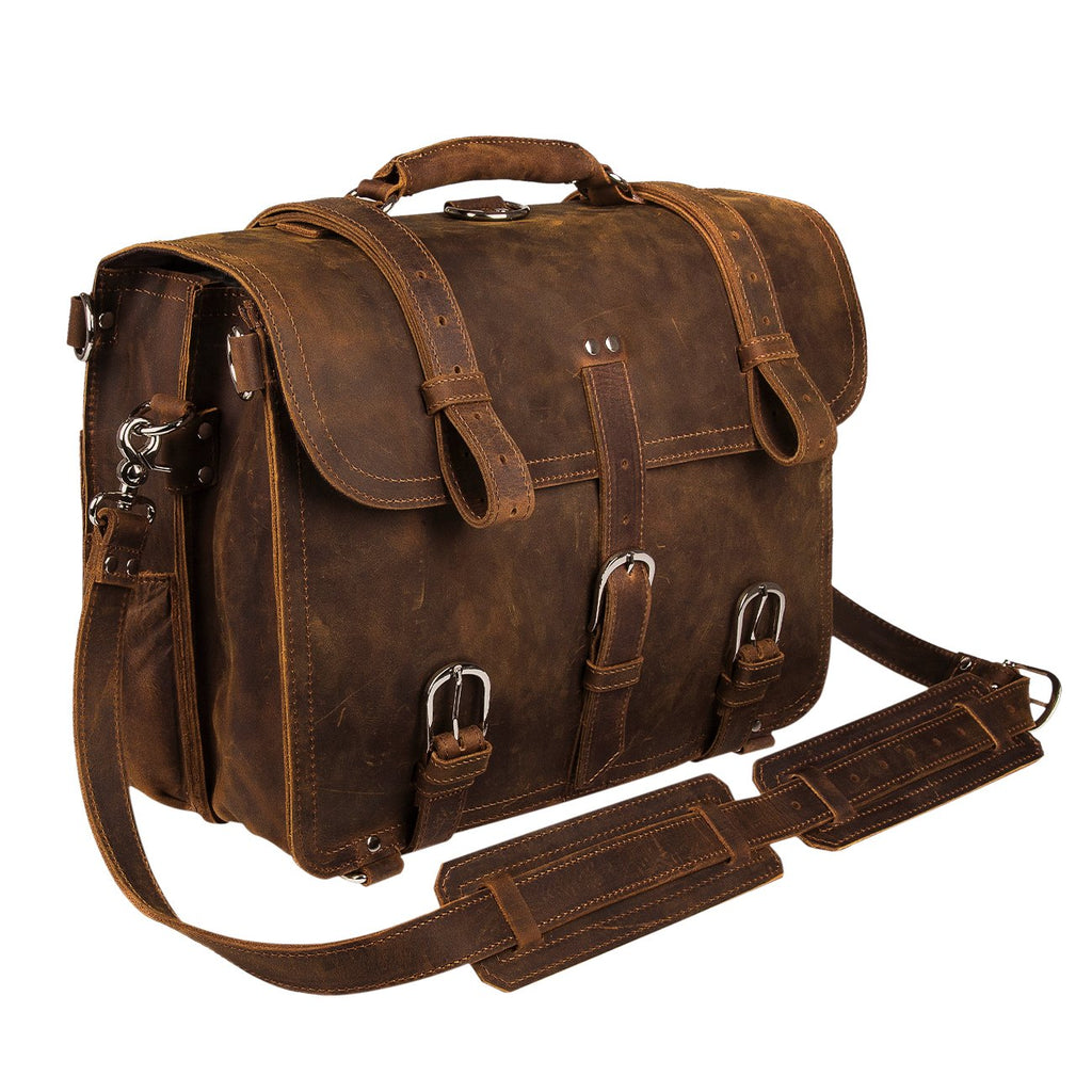 Leather Messenger Bag E935454