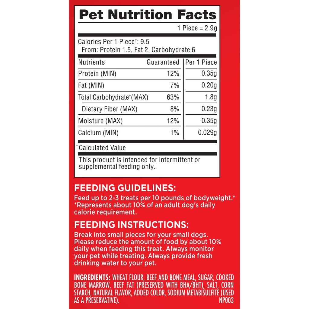 Small Dog Treats with Real Bone Marrow, 40 Oz. S99854