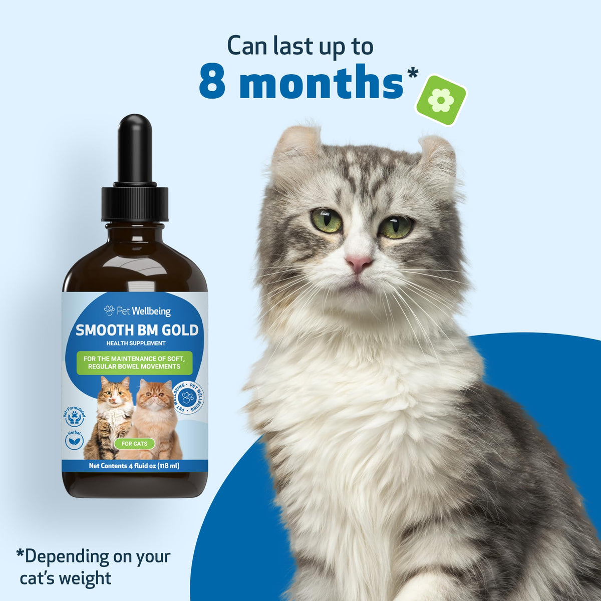 4 oz Cat Bowel Support V8136