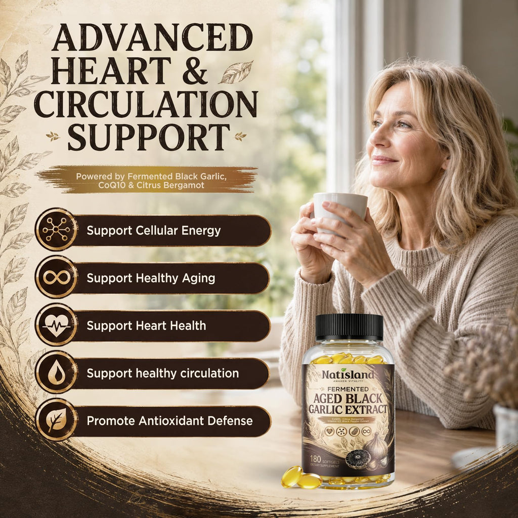 Odorless Black Garlic Extract Softgels V870421