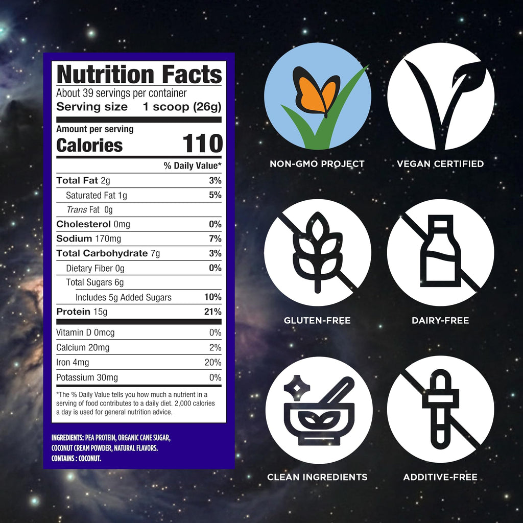 Vanilla Vegan Protein Powder J912055
