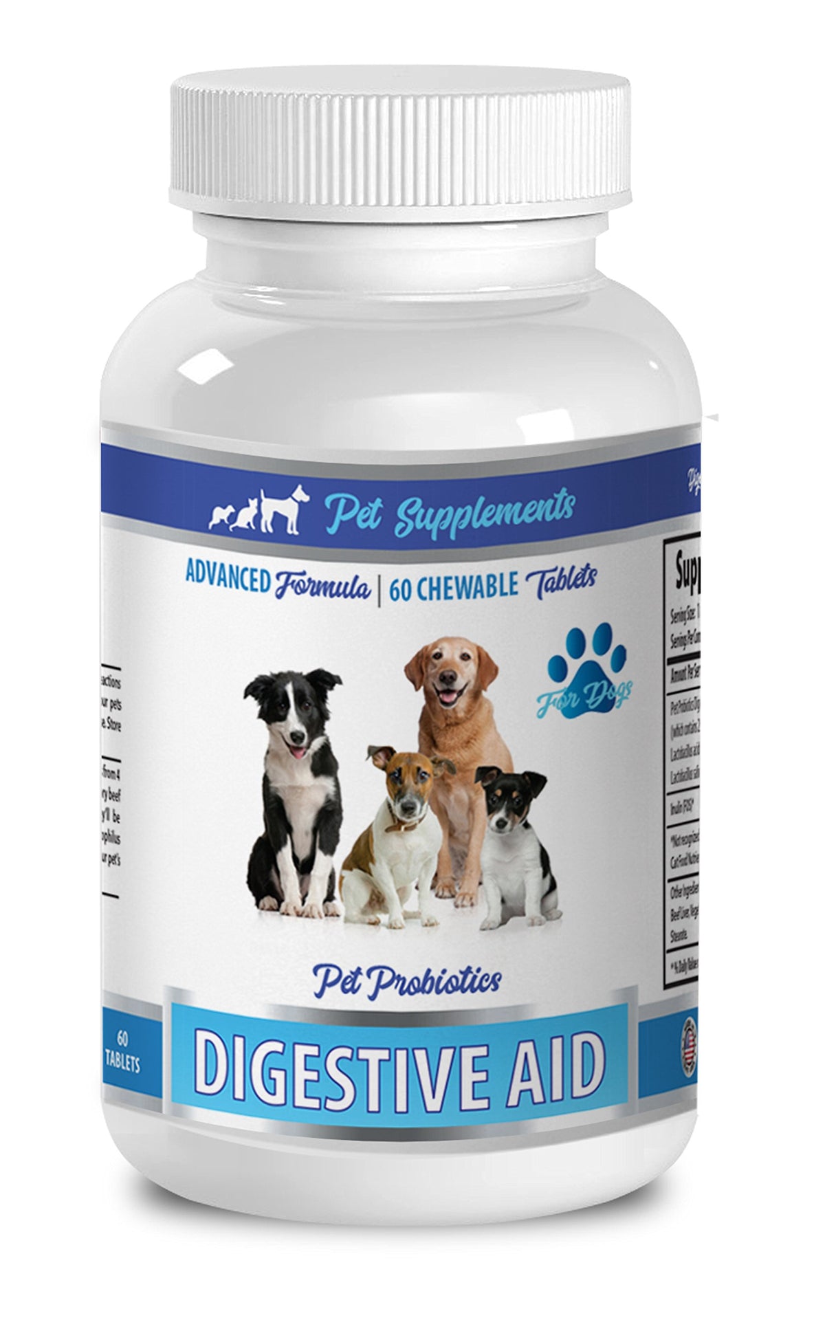 Dog Digestive Aid Probiotics 60 Treats M434298