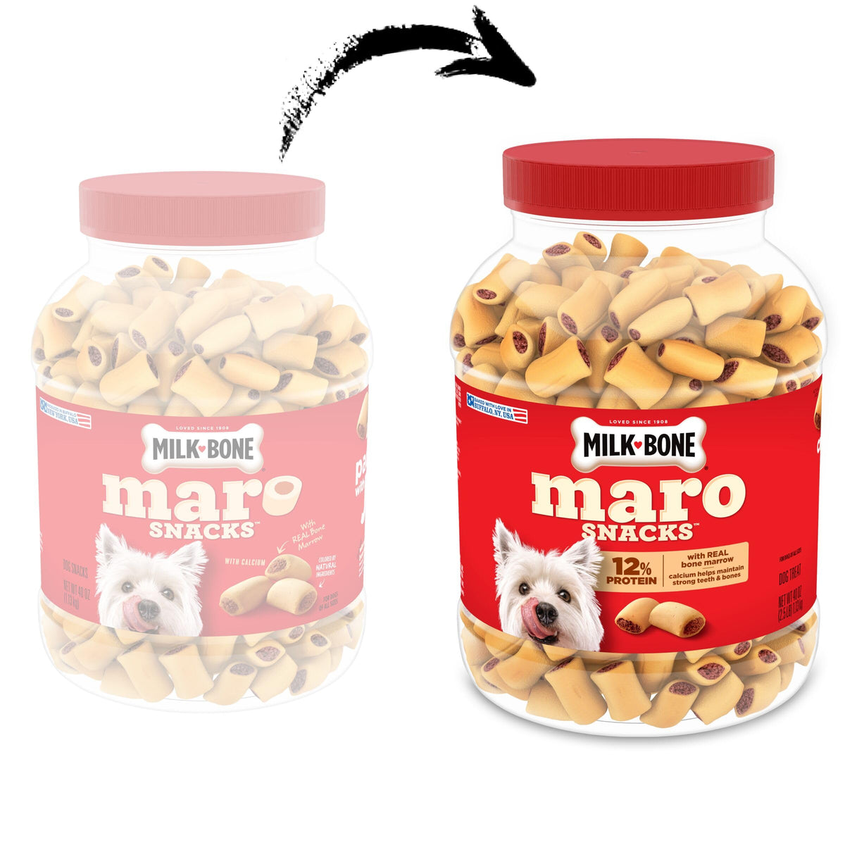 Small Dog Treats with Real Bone Marrow, 40 Oz. S99854