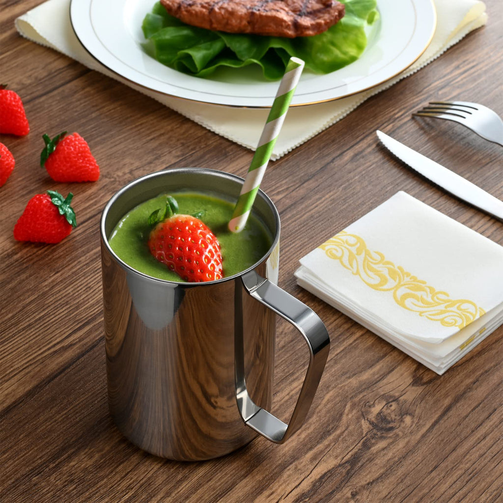 2 Pcs 16.9oz Stainless Steel Double Wall Vacuum Insulated Mug D99956