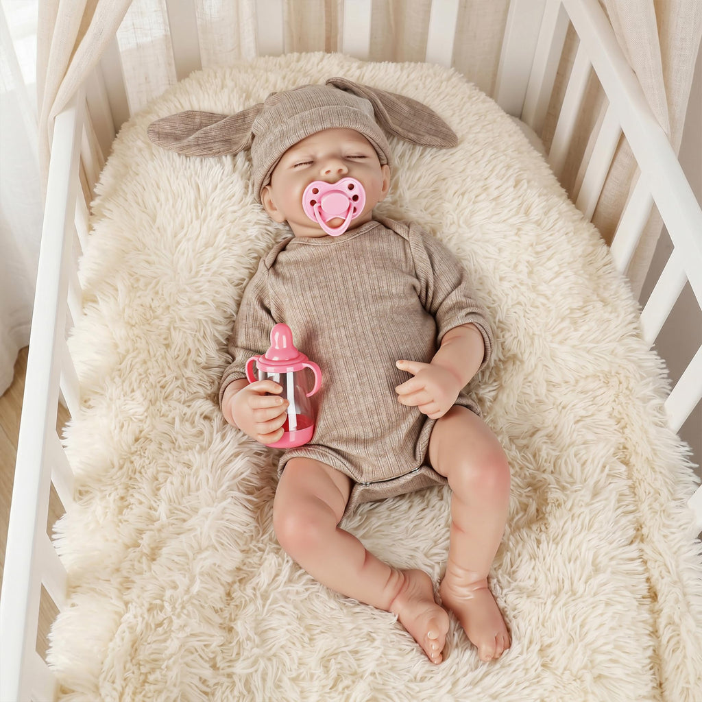 20 Inch Lifelike Reborn Baby Doll with Soft Vinyl Body N47233