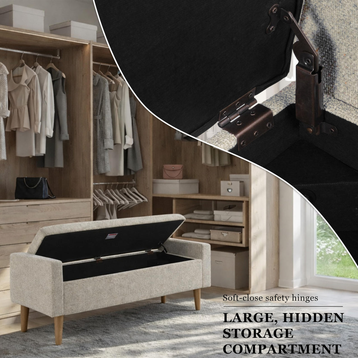 48" Storage Bench V88750