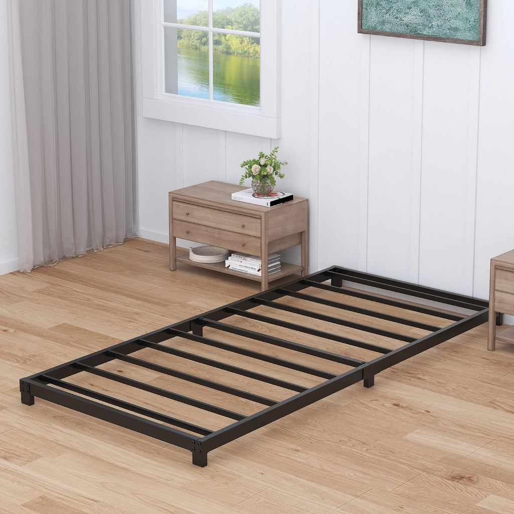 4 Inch Low Profile Twin Platform Bed Frame Z261